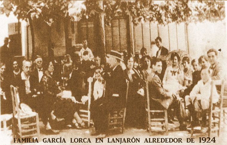 Imagen de Lorca en el Hotel España (Lanjarón, Alpujarra de Granada)