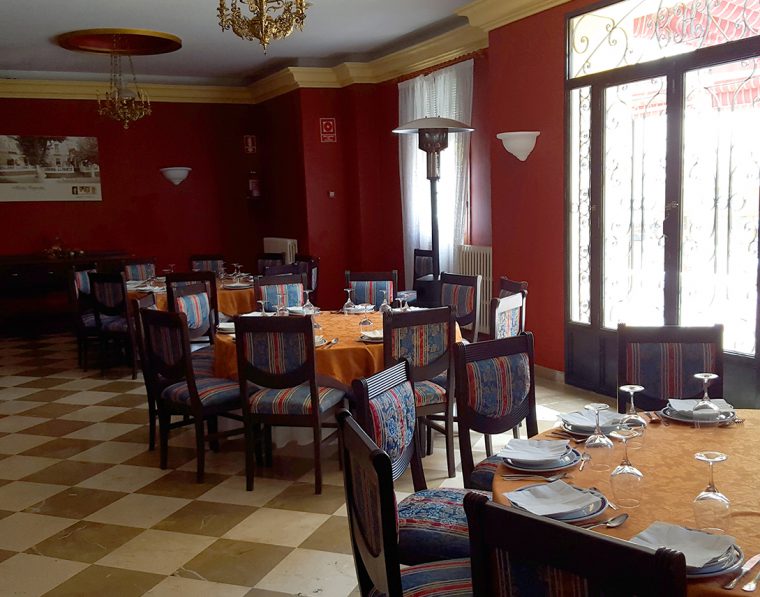 Interior del Restaurante Balcón de Lorca en Lanjarón