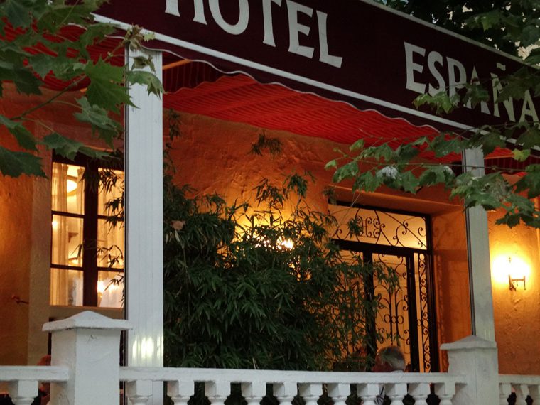 Instalaciones del Hotel España en Lanjarón